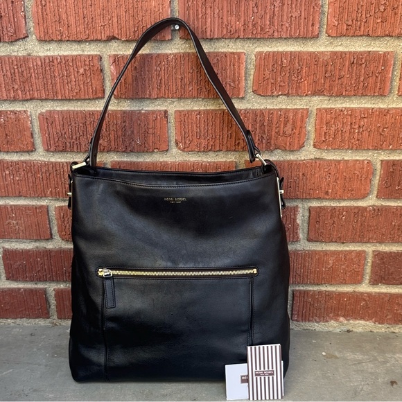 Henri Bendel Leather Too Zip Large Hobo - Picture 11 of 11